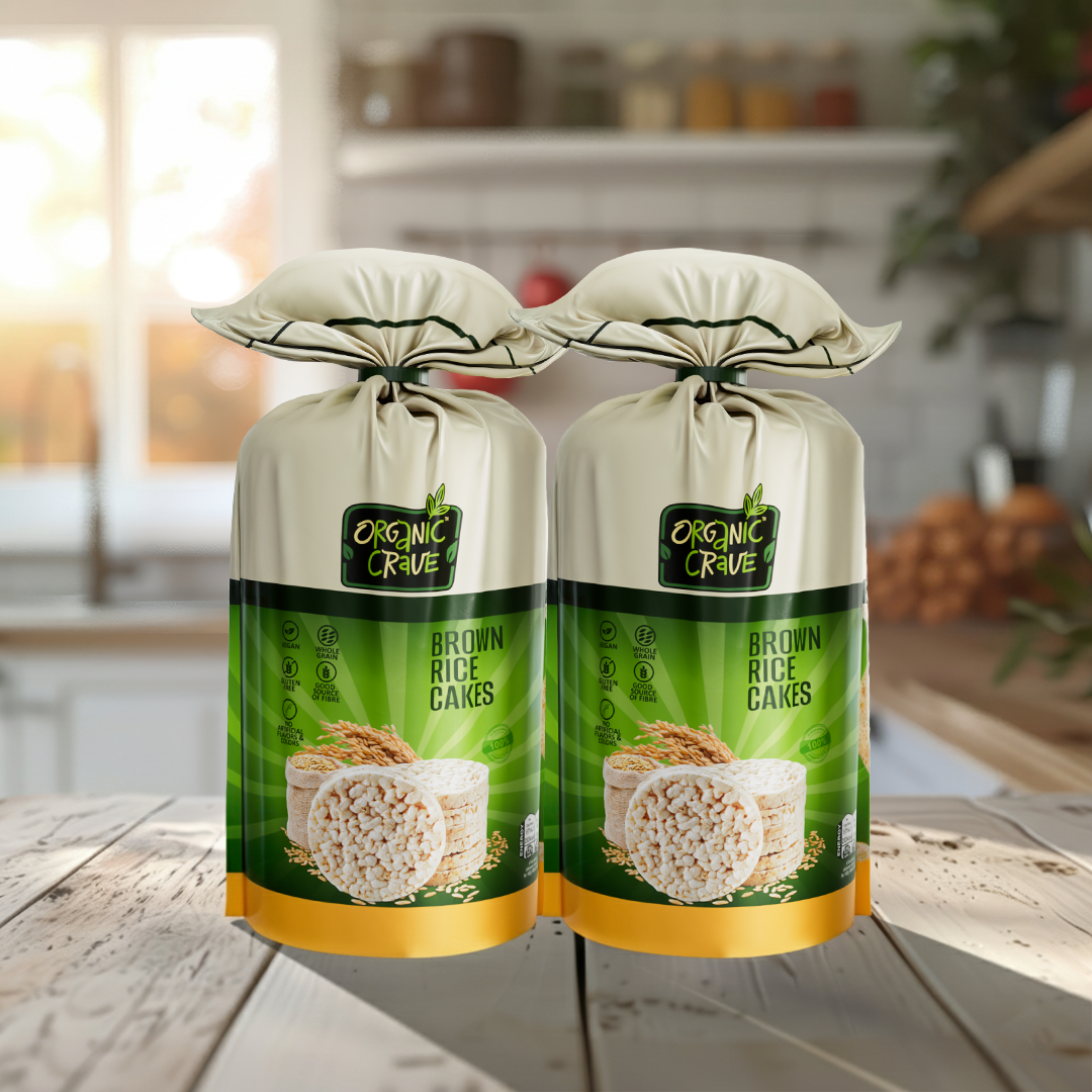 Brown Rice Cakes – Pack of Two