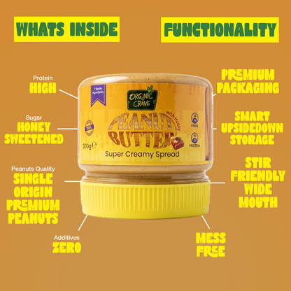 Peanut Butter Honey | Super Creamy Spread