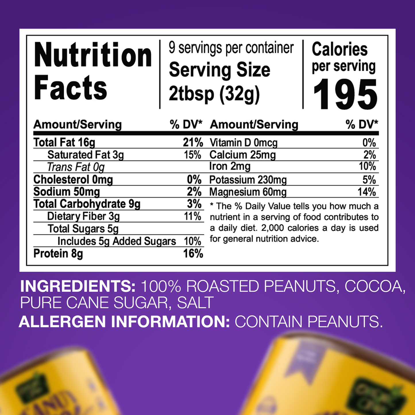 Peanut Cocoa | Super Creamy Spread | Fusion