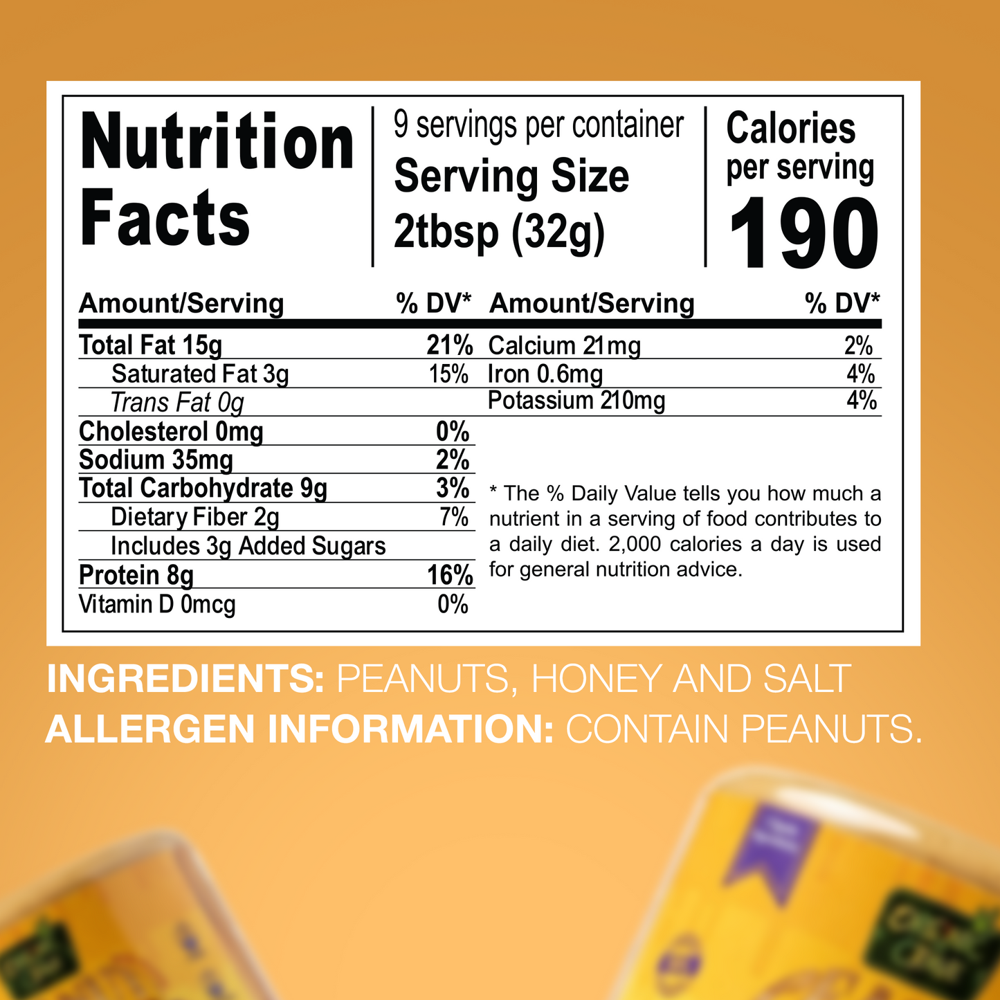 Peanut Butter Honey | Super Creamy Spread