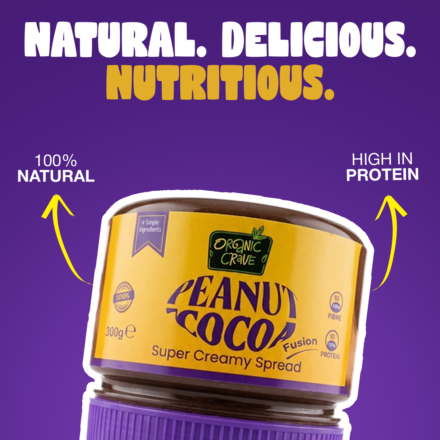 Peanut Cocoa | Super Creamy Spread | Fusion