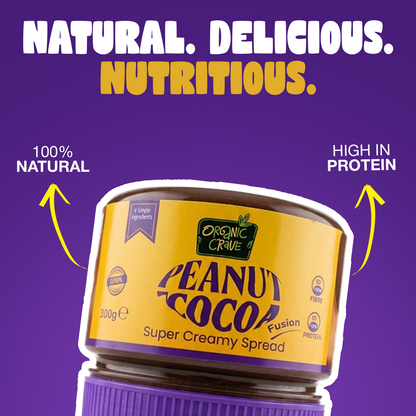 Peanut Cocoa | Super Creamy Spread | Fusion