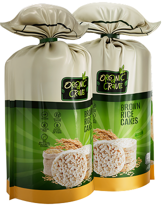 Brown Rice Cakes – Pack of Two